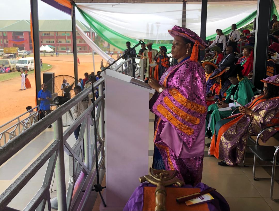 Alvan Ikoku Federal University Matriculates 2,121, VC Charges Students on Character and Integrity